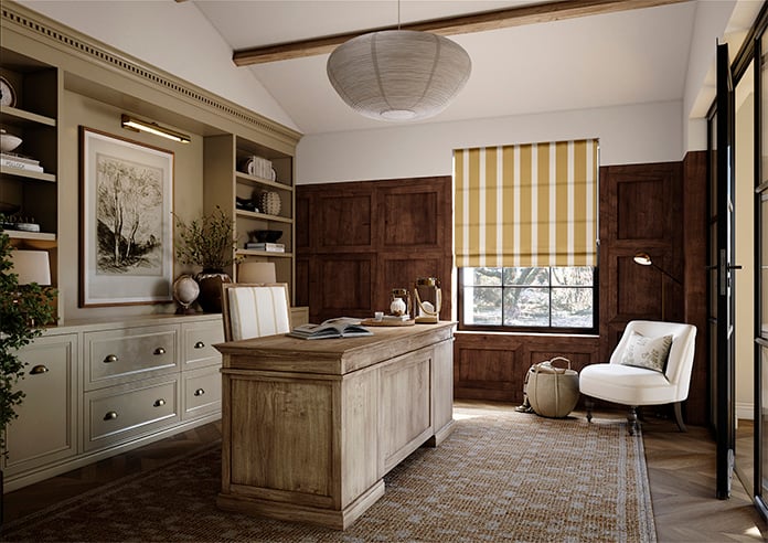 The British Stripe Co. Henry, Chilterns No.2 - Roman Blind - Image 6